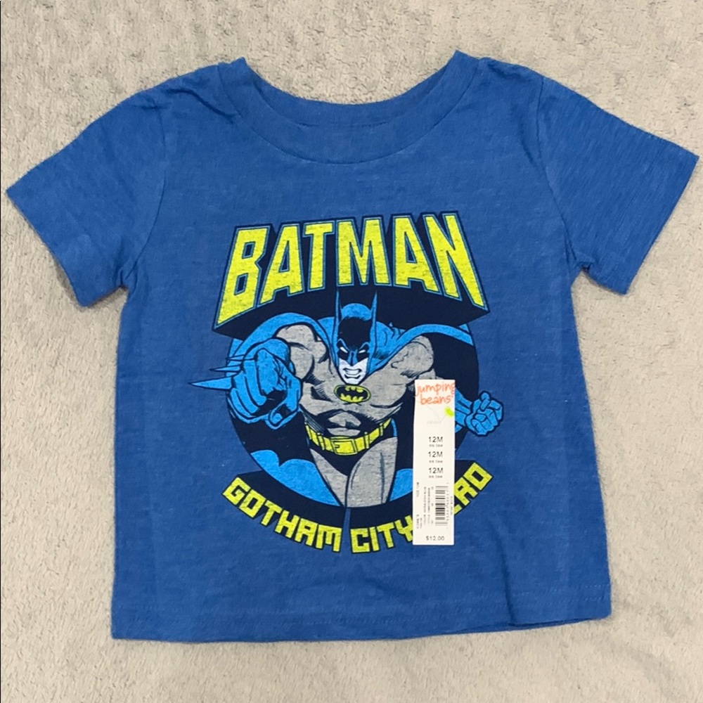 Jumping Beans Blue Batman Tee